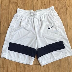 NIKE STOCK FADEAWAY SHORT White/Navy